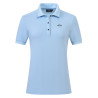 Polo de mangas curtas HV Polo Norah mulher - Azul-pó