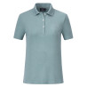 Polo de manga curta HV Polo Norma para mulher - Céu aqua