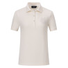 Polo de manga curta HV Polo Norma para mulher - Branco