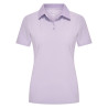 Polo de manga curta Imperial Riding Marly para mulher - Glicina