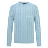Camisola HV Polo Tally Kids - Céu aqua