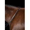 Rendas Imperial Riding em borracha com pinos - Preto