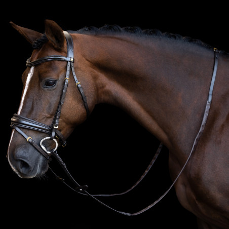 Rendas Imperial Riding em borracha com marca de polegar