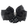 Redinha para cabelo com rede e strass Imperial Riding - Preto
