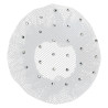Rede para cabelo fino com strass Imperial Riding - Branco