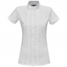 Polo Diamantina feminino de mangas curtas Flags & Cup - Branco