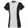 Polo Diamantina feminino de mangas curtas Flags & Cup - Preto