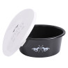 Balde Comedouro HV Polo Nena 6L - Preto