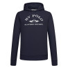 Sweat com capuz HV Polo Jewel mulher - Marinho