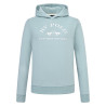 Sweat com capuz HV Polo Jewel mulher - Céu aqua