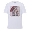 T-shirt de manga curta HV Polo Jutta mulher - Branco
