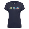 T-shirt de manga curta Imperial Riding Holographics mulher - Marinho