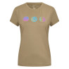 T-shirt de manga curta Imperial Riding Holographics mulher - Azeitona clara