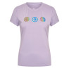 T-shirt de manga curta Imperial Riding Holographics mulher - Glicina