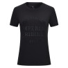 T-shirt de manga curta Imperial Riding Tasha para mulher - Preto