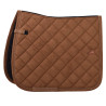 Manta de sela Euro-Star Suede Dressage - Conhaque