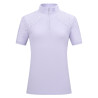 Top de manga curta Imperial Riding Breeze para mulher - Glicina