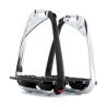 Estribos Flex-On Iron-S Chrome IUG preto - Preto / cinza