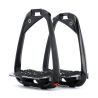 Estribos Flex-On Iron-S Preto IUG preto - Violeta / branco