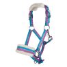 Cabresto Funny Horses HKM - Violeta / aqua / prata