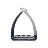 Estribos de segurança Veredus Steel1 Vita - Prata / azul-marinho