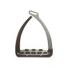 Estribos de segurança Veredus Steel1 Vita - Prata / castanho