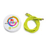 Kit de passamanarias Casco My Style listradas - Amarelo sinal refletivo