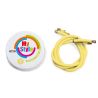 Kit de passamanarias Casco My Style listradas - Amarelo refletivo