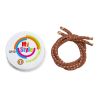 Kit de passamanarias Casco My Style listradas - Marrom refletivo