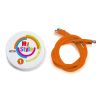 Kit de passamanarias Casco My Style listradas - Laranja refletivo
