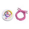 Kit de passamanarias Casco My Style listradas - Rosa refletiva