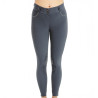 Calça Horseware Newmarket cintura média com grip nos joelhos - Orquídea índigo