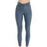 Calça Horseware Newmarket cintura alta com assento completo - Orquídea índigo