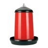 Alimentador com tampa Kerbl Hobbyfarming - Vermelho / preto