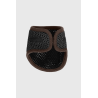 Forros das cloches rígidas em malha 3D aveludada ProConfort Darial - Preto / castanho