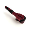 Escova Ezi-Groom Grip Shires - Bordéus