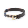 Cinto Shires Drover Skinny Polo - Marinho / rosa / natural