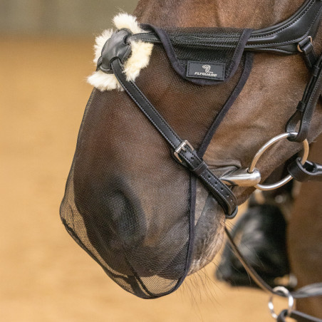 Protetor nasal Shires FlyGuard Pro para bridão com muserola cruzada