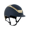 Capacete Kask Dogma Chrome rivet - Marinho / dourado