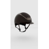 Capacete Kask Dogma Pure Shine com jugular castanho‑claro - Marrom expresso