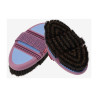Escova LeMieux Flexi crina de cavalo - Azul-pó