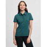 Polo LeMieux Pixie feminino de manga curta - Selva