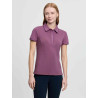 Polo LeMieux Pixie feminino de manga curta - Malva