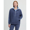 Sweat meia-zíper LeMieux Connie feminino - Sombra