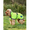 Capa impermeável para cão WeatherBeeta ComFiTec refletora 300D Deluxe - Amarelo