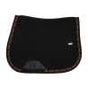 Tapete GEM Mesh Grip - Preto / coral