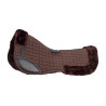 Amortecedor de algodão Deluxe Shires Arma - Castanho / castanho
