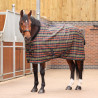 Manta de estábulo Plus Lite Shires Tempest - Tartan verde