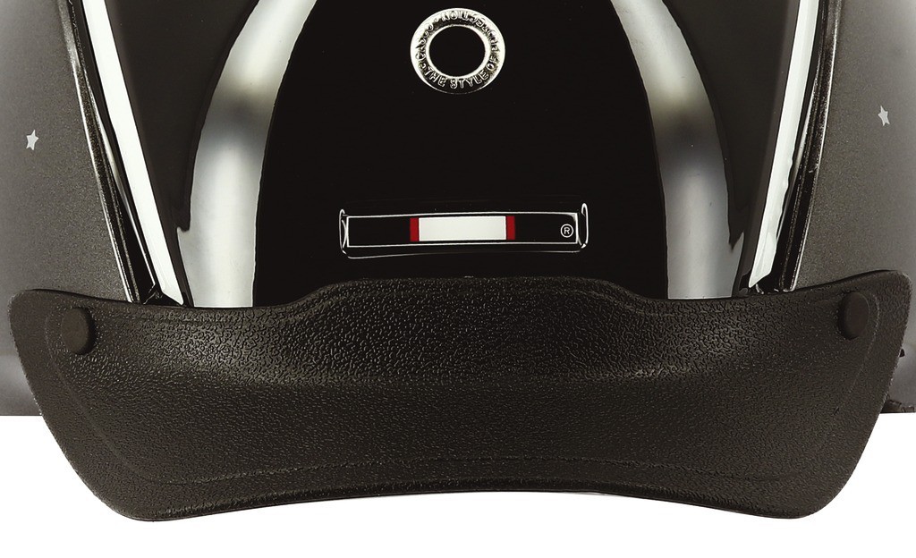 Capacete Casco Nori Preto / unicórnio