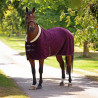 Manta polar Deluxe Shires - Cereja preta